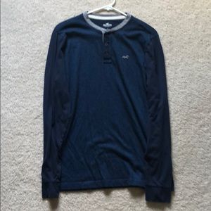 Hollister - Henley - Long Sleeve